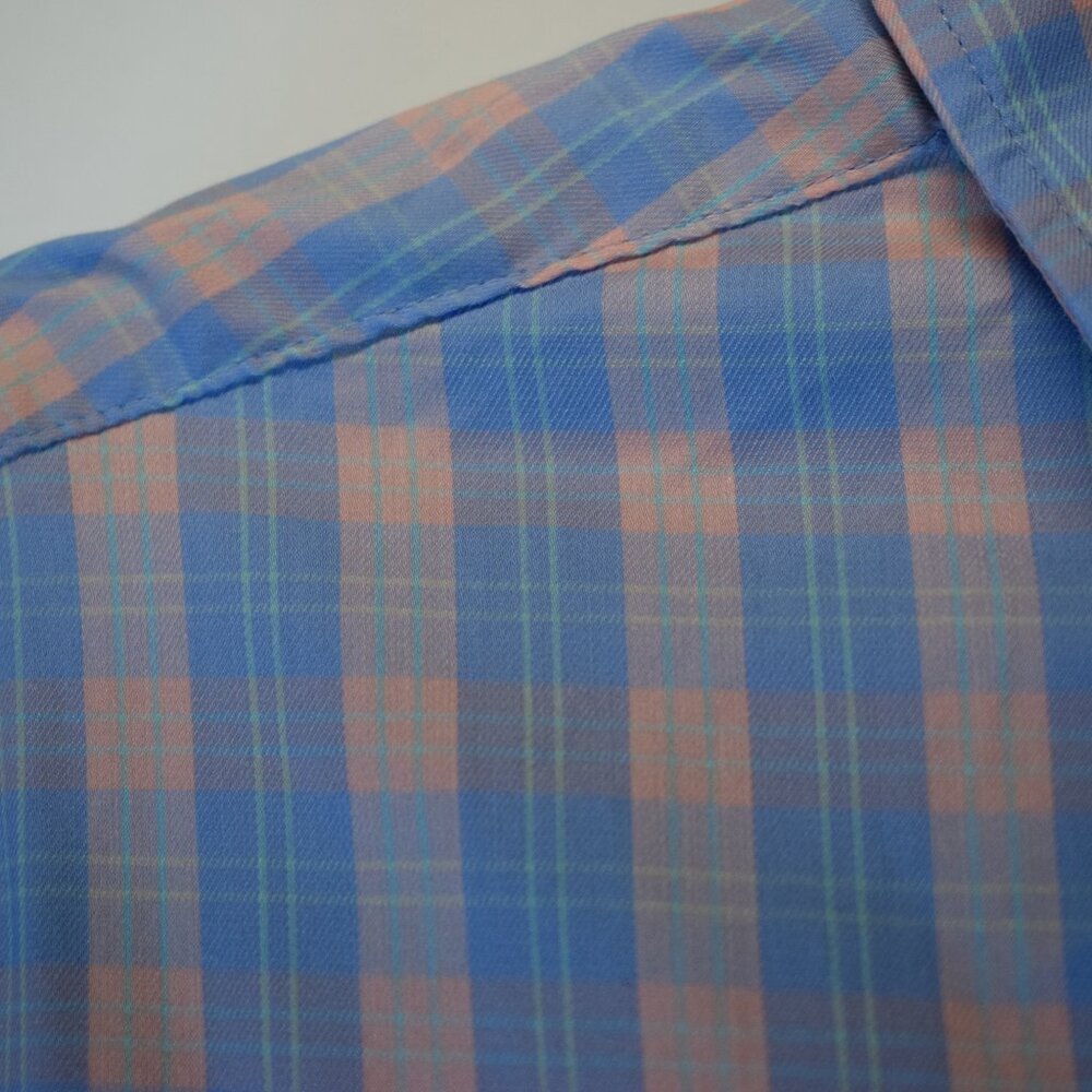 Faherty Checkered Long Sleeve Button Down Shirt - image 5